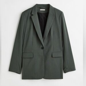 H&M Dark Green Blazer